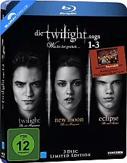 Twilight Saga (1-3): Was bisher geschah (3-Disc Limited Edition) Blu-ray
