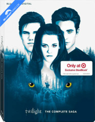 Twilight: The Complete Saga - Target Exclusive Limited Edition PET Slipcover Steelbook (Blu-ray + Digital Copy) (Region A - US Import ohne dt. Ton) Blu-ray