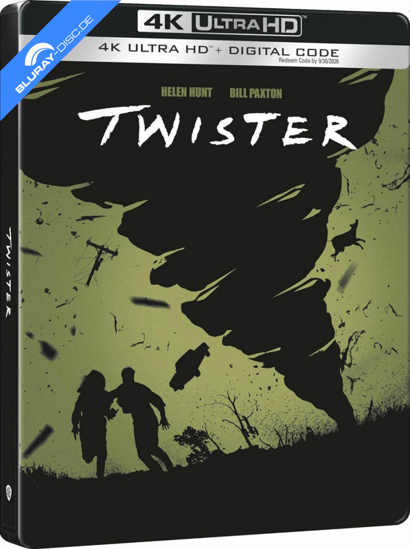 Twister 1996 4K - Limited Edition Steelbook 4K UHD + Digital Copy US Import  ohne dt. Ton Blu-ray - Film Details
