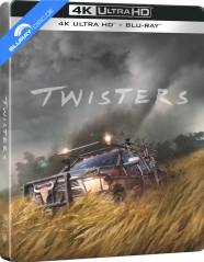 Twisters (2024) 4K - Limited Edition Steelbook (4K UHD + Blu-ray) (HK Import) Blu-ray