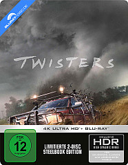 Twisters (2024) 4K (Limited Steelbook Edition) (4K UHD + Blu-ray)