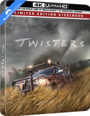 Twisters (2024) 4K - Walmart Exclusive Limited Edition Steelbook (4K UHD + Blu-ray + Digital Copy) (US Import ohne dt. Ton) Blu-ray