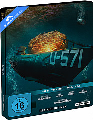 U-571 - Mission im Atlantik 4K (Limited Steelbook Edition) (4K UHD + Blu-ray)