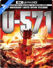 U-571 4K - 25th Anniversary - Limited Edition Steelbook (4K UHD + Blu-ray + Digital Copy) (US Import ohne dt. Ton) Blu-ray