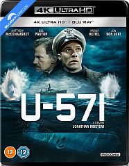 U-571 4K (4K UHD + Blu-ray) (UK Import ohne dt. Ton) Blu-ray