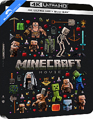 Un Film Minecraft 4K - Edizione Limitata Cover A Steelbook (4K UHD + Blu-ray) (IT Import ohne dt. Ton) Blu-ray
