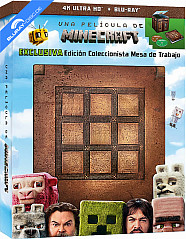 Una Película de Minecraft 4K - Edición Coleccionista Cubo (4K UHD + Blu-ray) (ES Import) Blu-ray