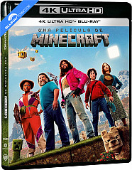 Una Película de Minecraft 4K (4K UHD + Blu-ray) (ES Import) Blu-ray