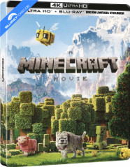 Una Película de Minecraft 4K - Edición Metálica (4K UHD + Blu-ray) (ES Import) Blu-ray