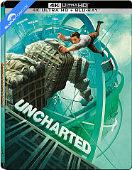 Uncharted (2022) 4K - Edizione Limitata Steelbook (4K UHD + Blu-ray) (IT Import ohne dt. Ton) Blu-ray
