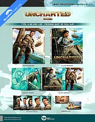 Uncharted (2022) 4K - WeET Collection Exclusive #25 Limited Edition Fullslip Steelbook (4K UHD + Blu-ray) (KR Import ohne dt. Ton) Blu-ray