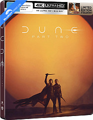 Dune: Part Two (2024) 4K - JB Hi-Fi Exclusive Limited Edition Steelbook (4K UHD + Blu-ray) (AU Import ohne dt. Ton) Blu-ray
