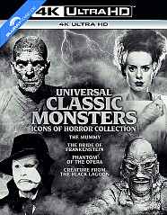 Universal Classic Monsters: Icons of Horror Collection Vol.2 4K (4K UHD) (UK Import) Blu-ray