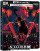 V for Vendetta (2005) 4K - Best Buy Exclusive Limited Edition Steelbook (4K UHD + Blu-ray + Digital Copy) (US Import) Blu-ray