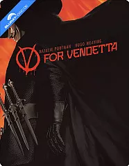 V for Vendetta (2005) - Zavvi Exclusive Limited Edition Steelbook (UK Import) Blu-ray