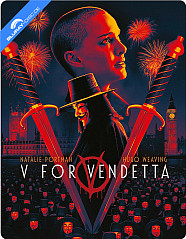 V for Vendetta 4K - Limited Edition Steelbook (Neuauflage) (4K UHD + Blu-ray) (UK Import) Blu-ray