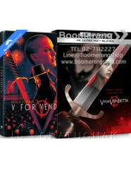 V for Vendetta 4K - Limited Edition Fullslip Steelbook (4K UHD + Blu-ray) (TH Import) Blu-ray