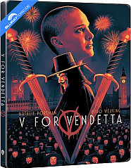 V for Vendetta 4K - Limited Edition Fullslip Steelbook (4K UHD + Blu-ray) (TH Import) Blu-ray