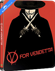 V jako Vendeta - Limited Edition Steelbook (CZ Import ohne dt. Ton) Blu-ray