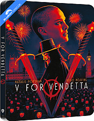V pour Vendetta 4K - Édition Limitée Steelbook (4K UHD + Blu-ray) (FR Import) Blu-ray