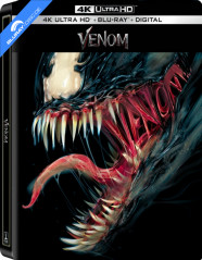 Venom (2018) 4K - Limited Edition Steelbook (Neuauflage) (4K UHD + Blu-ray + Digital Copy) (US Import ohne dt. Ton) Blu-ray