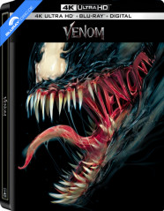 Venom (2018) 4K - Project PopArt - Limited Edition Steelbook (Neuauflage) (4K UHD + Blu-ray + Digital Copy) (US Import ohne dt. Ton) Blu-ray