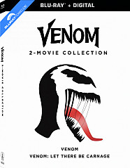 Venom (2018) + Venom: Let There Be Carnage - Walmart Exclusive Foil Artwork (Blu-ray + Digital Copy) (US Import ohne dt. Ton) Blu-ray