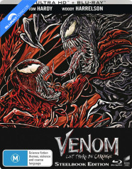 Venom: Let There Be Carnage (2021) 4K - JB Hi-Fi Exclusive Limited Edition Steelbook (4K UHD + Blu-ray) (AU Import ohne dt. Ton) Blu-ray