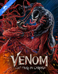 Venom: Let There Be Carnage  4K - Zavvi Exclusive Limited Edition Fullslip Steelbook (4K UHD + Blu-ray) (UK Import ohne dt. Ton) Blu-ray