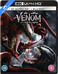 Venom: Let There Be Carnage 4K (4K UHD + Blu-ray) (UK Import ohne dt. Ton) Blu-ray