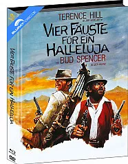 Vier Fäuste für ein Halleluja (Limited Mediabook Edition) (Cover D) (2 Blu-ray) Blu-ray
