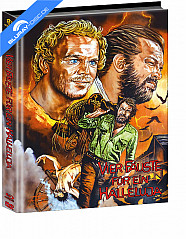 Vier Fäuste für ein Halleluja (Wattierte Limited Mediabook Edition) (Cover B) Blu-ray