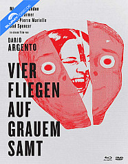 Vier Fliegen auf grauem Samt (Limited Mediabook Edition) (AT Import) Blu-ray