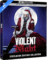 Violent Night (2022) 4K - Édition Boîtier Steelbook (4K UHD + Blu-ray) (FR Import) Blu-ray
