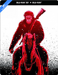 War for the Planet of the Apes (2017) 3D - Limited Edition Steelbook (Blu-ray 3D + Blu-ray) (IN Import ohne dt. Ton) Blu-ray