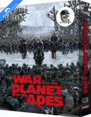 War for the Planet of the Apes (2017) 4K - Blufans Exclusive #29 Limited Edition Lenticular Fullslip Steelbook (4K UHD + Blu-ray 3D) (CN Import ohne dt. Ton) Blu-ray
