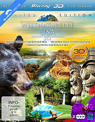Weltnaturerbe USA 3D - Limited Edition (3 Disc Set) (Blu-ray 3D) Blu-ray