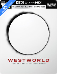Westworld: The Complete Third Season 4K - Best Buy Exclusive Limited Edition Steelbook (4K UHD + Blu-ray + Digital Copy) (US Import) Blu-ray