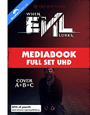 When Evil Lurks 4K (Limited Mediabook Edition) (Full-Set UHD) (Cover A + B + C) (3 4K UHD + 3 Blu-ray + 3 Bonus Blu-ray) (AT Import) Blu-ray