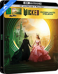 Wicked (2024) 4K - Édition Limitée Steelbook (4K UHD + Blu-ray) (FR Import ohne dt. Ton) Blu-ray