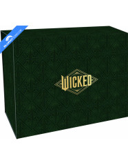 Wicked (2024) 4K - Amazon Exclusive Limited Edition Giftset with Gold Tone Metal Bookends (4K UHD + Blu-ray + Digital Copy) (US Import ohne dt. Ton) Blu-ray