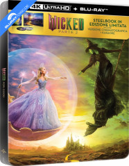 Wicked: For Good 4K - Amazon Esclusiva Edizione Limitata Steelbook (4K UHD + Blu-ray) (IT Import ohne dt. Ton) Blu-ray