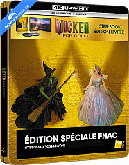 Wicked: Partie II 4K - FNAC Exclusive Édition Limitée Spéciale Steelbook (4K UHD + Blu-ray) (FR Import ohne dt. Ton) Blu-ray