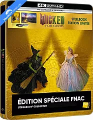 Wicked: Partie II 4K - FNAC Exclusive Édition Limitée Spéciale Steelbook (4K UHD + Blu-ray) (FR Import ohne dt. Ton) Blu-ray