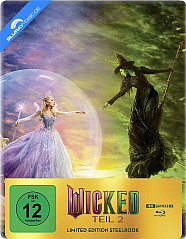 Wicked: Teil 2 4K (Limited Steelbook Edition) (Cover A) (4K UHD 