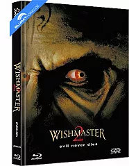 Wishmaster 2 - Evil Never Dies (Limited Mediabook Edition) (Cover A) (AT Import) Blu-ray