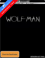 Wolf Man (2025) 4K - JB Hi-Fi Exclusive Limited Edition Steelbook (4K UHD + Blu-ray) (AU Import ohne dt. Ton) Blu-ray