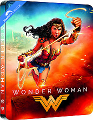 Wonder Woman (2017) 4K - Illustrated Artwork Édition Boîtier Steelbook (4K UHD + Blu-ray) (FR Import) Blu-ray