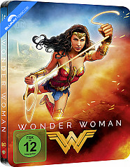 Wonder Woman (2017) (Illustrated Artwork) (Limited Steelbook Edition) Blu-ray