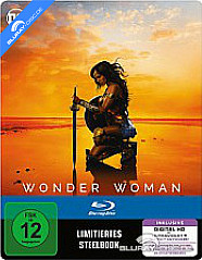Wonder Woman (2017) (Limited Steelbook Edition) (Blu-ray + UV Copy)